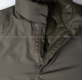  Reverseable Quilted Long Padded Night Jacket