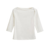 Avenor Boat Neck 3/4 Sleeve Tee