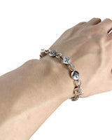 DICE BALL CHAIN BRACELET(18.5CM)