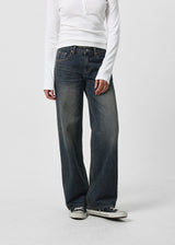 [B-DENIM] LOW STRAIGHT 061