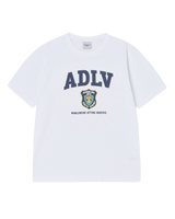 25FW ADLV PDスタンダード半袖Tシャツ ホワイト