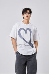 U99 ラバーTシャツ White(gray)