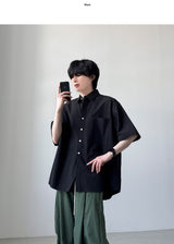 コンフォートオーバー半袖シャツ