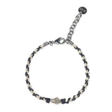 karen silver knot bracelet 