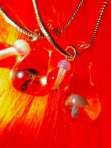 トリッピーマッシュルームネックレス.05 (2color)