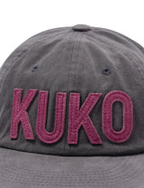 KUKO Logo 6Panel Cap_Grey Pink