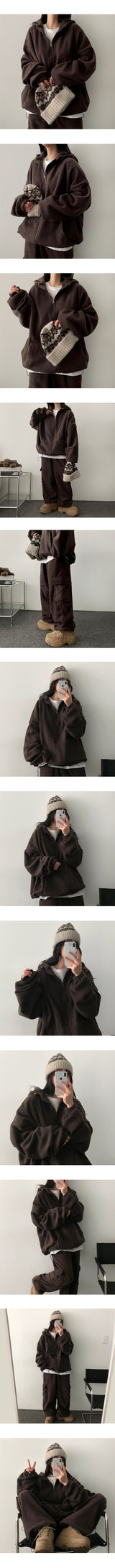 Netu fleece cargo pants