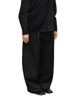 6CRAYON 11.3oz Black Non-Fade Wide-Leg Baggy Denim Pants