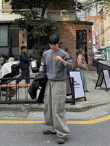 Mata stone washing cargo pants