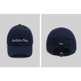 Nus. x Huke Archive ball cap (BLACK)