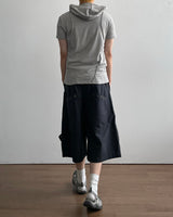Pore Eyelet Bermuda Pants