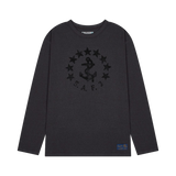 リージョンモータースクラブ長袖Tシャツ (チャコール)