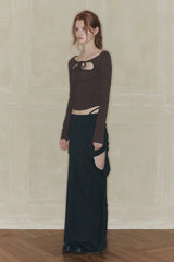 ORCHID TOP brown