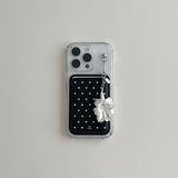 Black Dot MagSafe card wallet+MagSafe case