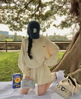 [BELLIDE MADE] カンガルースウェット + ショートセットアップ