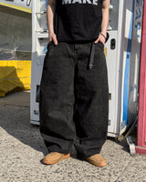 Cartel Back Printing Denim Pants