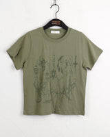 Pecon Tattoo Semi Crop Short Sleeve T-Shirt