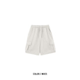 LMN Anf Cargo Washing Cotton Banding Shorts (6 colors)