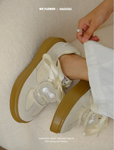 We Flower height-increasing official genuine product dopamine suitable German Trainer shoes