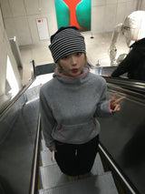 Rabico Color Block Fleece Hoodie (2c)