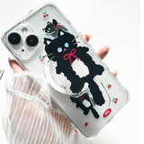 チェリーキャットマグセーフスマホケース