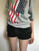 DARK SHADOW STUD SHORTS