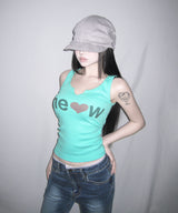 meow rib top (5colors)