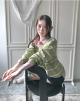 リモードベーシックVダンガラニット