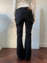 Dustline Stud Western Bootcut Long Pants
