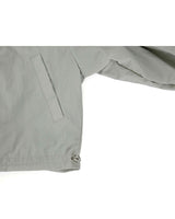 ネックシャーリングフーディドウィンドブレーカー _ GREY