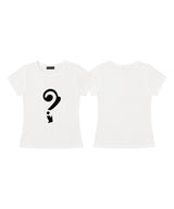 Symbol printing tee - ivory