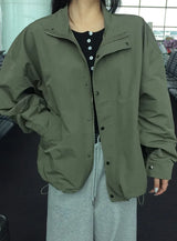 Kyoa High-Neck String Field Jacket