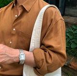 Hyper Essential Overfit Linen Shirt