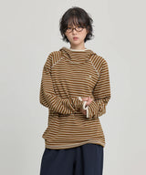 Stripe Multi Color Block Hoodie
