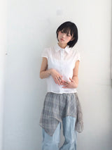 Natural Nylon Volume Pants