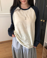 ディモ スラブ ラグラン ロングスリーブ ティーシャツ