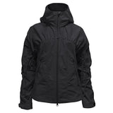 BIKER SHIRRING JACKET. CHARCOAL
