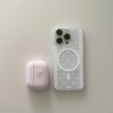 [MADE]ロージー チャーム エアーポッズ ケース (matte hard)