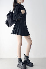 Helki Pocket Studded Backpack