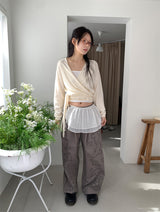 BIRD TUCK BANDING SLACKS (2C)