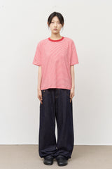 Blade Stitch Wide Denim