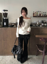Chomi Rose Layered Mini Skirt
