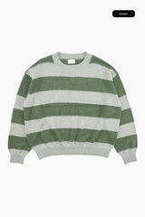 Moss stripe knit