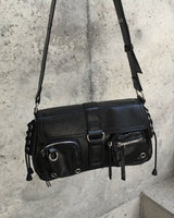 Corset zipper pocket bag