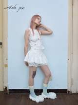 26SS Openwork Floral Vest