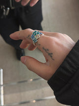 ASCLO Grandma Flower Ring