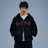 BGBB ジップアップフーディー (ブラック)