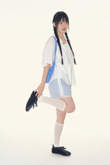 Choa lace track shorts
