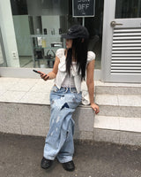 ループデニムパンツ