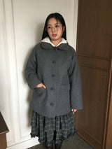 La Madeleine Frill Coat (2color)